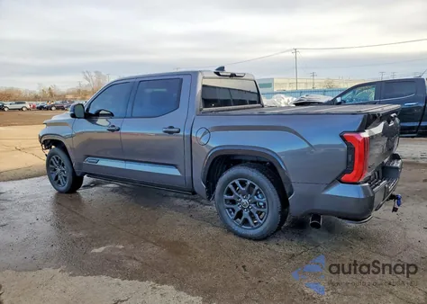 2022 Toyota Tundra Crewmax Platinum из США, поврежденный, VIN 5TFNC5DB3NX008095